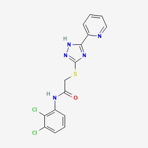 N-(2,3-dichlorophenyl)-2-{[5-(2-pyridinyl)-4H-1,2,4-triazol-3-yl]thio}acetamide