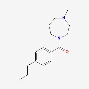 1-methyl-4-(4-propylbenzoyl)-1,4-diazepane