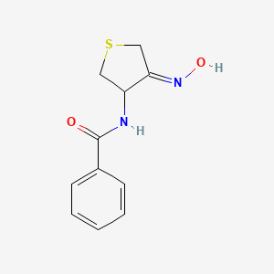 N-[4-(hydroxyimino)tetrahydro-3-thienyl]benzamide