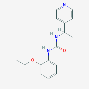 N-(2-ethoxyphenyl)-N'-[1-(4-pyridinyl)ethyl]urea