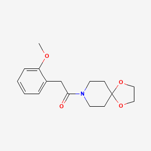 8-[(2-methoxyphenyl)acetyl]-1,4-dioxa-8-azaspiro[4.5]decane