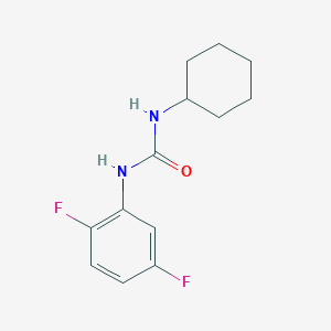 N-cyclohexyl-N'-(2,5-difluorophenyl)urea