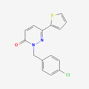 2-(4-chlorobenzyl)-6-(2-thienyl)-3(2H)-pyridazinone