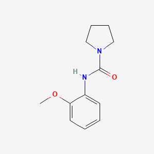 N-(2-methoxyphenyl)-1-pyrrolidinecarboxamide