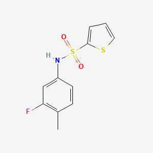 N-(3-fluoro-4-methylphenyl)-2-thiophenesulfonamide