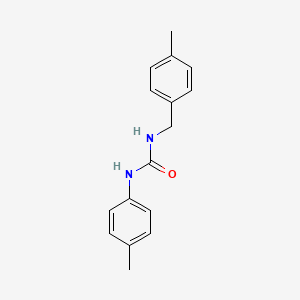 molecular formula C16H18N2O B5438539 N-(4-methylbenzyl)-N'-(4-methylphenyl)urea 