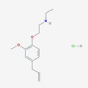 [2-(4-allyl-2-methoxyphenoxy)ethyl]ethylamine hydrochloride