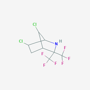 6,7-dichloro-3,3-bis(trifluoromethyl)-2-azabicyclo[2.2.1]heptane