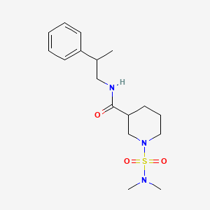 1-[(dimethylamino)sulfonyl]-N-(2-phenylpropyl)-3-piperidinecarboxamide