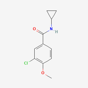 3-chloro-N-cyclopropyl-4-methoxybenzamide