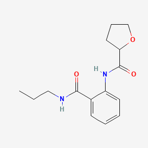 N-{2-[(propylamino)carbonyl]phenyl}tetrahydro-2-furancarboxamide