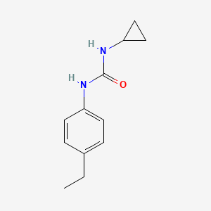 N-cyclopropyl-N'-(4-ethylphenyl)urea