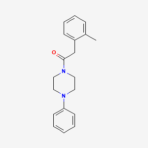 1-[(2-methylphenyl)acetyl]-4-phenylpiperazine