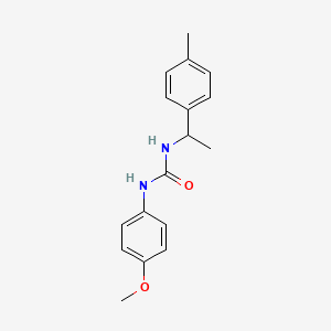 N-(4-methoxyphenyl)-N'-[1-(4-methylphenyl)ethyl]urea