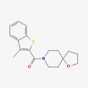 8-[(3-methyl-1-benzothien-2-yl)carbonyl]-1-oxa-8-azaspiro[4.5]decane