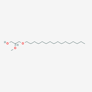 molecular formula C20H42O3 B054412 1-O-十六烷基-2-O-甲基-外消旋甘油 CAS No. 84337-41-7