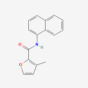 molecular formula C16H13NO2 B5441382 3-methyl-N-1-naphthyl-2-furamide 