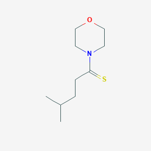 B054419 4-Methyl-1-morpholinopentane-1-thione CAS No. 118745-61-2