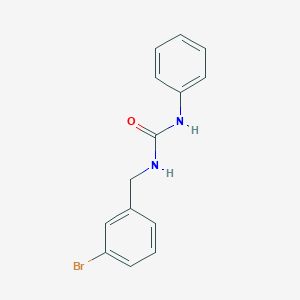 molecular formula C14H13BrN2O B5441906 N-(3-bromobenzyl)-N'-phenylurea 