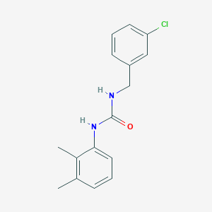 molecular formula C16H17ClN2O B5442301 N-(3-chlorobenzyl)-N'-(2,3-dimethylphenyl)urea 