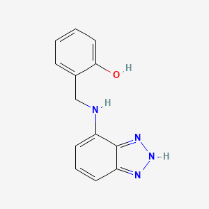 2-[(1H-1,2,3-benzotriazol-4-ylamino)methyl]phenol