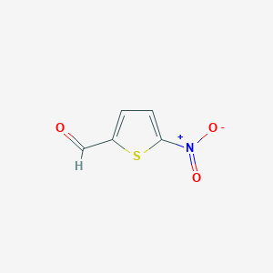 molecular formula C5H3NO3S B054426 5-硝基噻吩-2-甲醛 CAS No. 4521-33-9