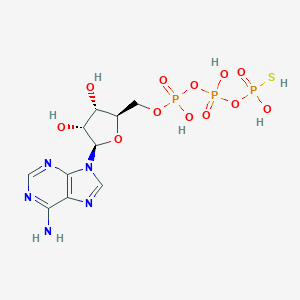 molecular formula C10H16N5O12P3S B054427 硫代硫代磷酸腺苷酸酯 CAS No. 117750-47-7