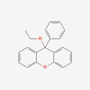 molecular formula C21H18O2 B5443077 9-ethoxy-9-phenyl-9H-xanthene 