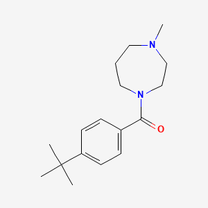 [4-(TERT-BUTYL)PHENYL](4-METHYL-1,4-DIAZEPAN-1-YL)METHANONE