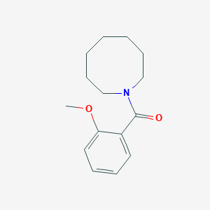 molecular formula C15H21NO2 B5443513 Azocan-1-yl(2-methoxyphenyl)methanone 