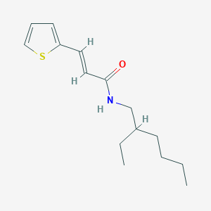 (2E)-N-(2-ethylhexyl)-3-(thiophen-2-yl)prop-2-enamide