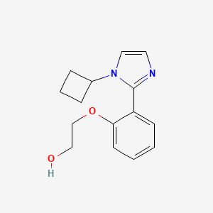 2-[2-(1-cyclobutyl-1H-imidazol-2-yl)phenoxy]ethanol