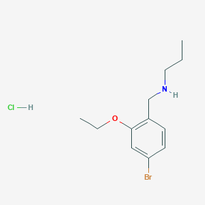 N-(4-bromo-2-ethoxybenzyl)-1-propanamine hydrochloride