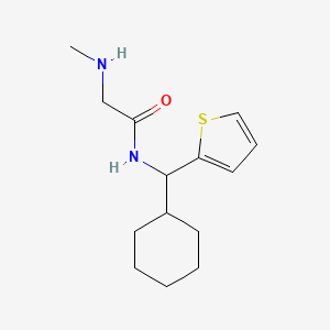 N~1~-[cyclohexyl(2-thienyl)methyl]-N~2~-methylglycinamide