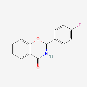 2-(4-Fluoro-phenyl)-2,3-dihydro-benzo[e][1,3]oxazin-4-one