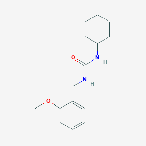 N-cyclohexyl-N'-(2-methoxybenzyl)urea