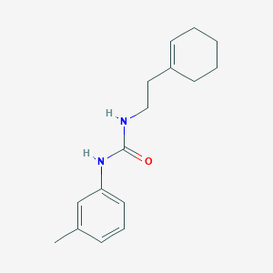 N-[2-(1-CYCLOHEXENYL)ETHYL]-N'-(3-METHYLPHENYL)UREA