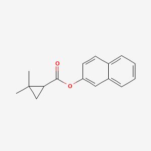 2-naphthyl 2,2-dimethylcyclopropanecarboxylate