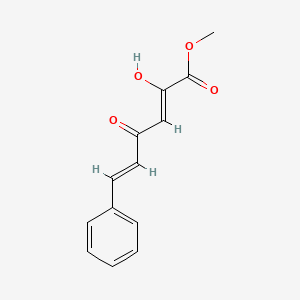 methyl (2Z,5E)-2-hydroxy-4-oxo-6-phenylhexa-2,5-dienoate