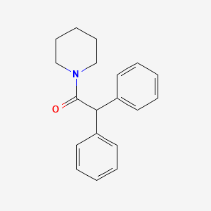 2,2-DIPHENYL-1-PIPERIDINO-1-ETHANONE