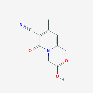 (3-cyano-4,6-dimethyl-2-oxopyridin-1(2H)-yl)acetic acid