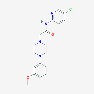 N-(5-chloropyridin-2-yl)-2-[4-(3-methoxyphenyl)piperazin-1-yl]acetamide