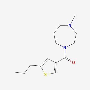 (4-METHYL-1,4-DIAZEPAN-1-YL)(5-PROPYL-3-THIENYL)METHANONE