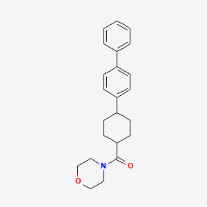 [4-(Biphenyl-4-yl)cyclohexyl](morpholin-4-yl)methanone