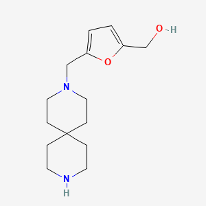 [5-(3,9-diazaspiro[5.5]undec-3-ylmethyl)-2-furyl]methanol