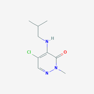 5-chloro-4-(isobutylamino)-2-methyl-3(2H)-pyridazinone