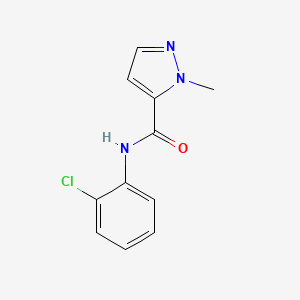 N-(2-chlorophenyl)-1-methyl-1H-pyrazole-5-carboxamide