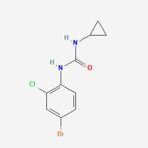 N-(4-bromo-2-chlorophenyl)-N'-cyclopropylurea