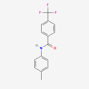 N-(4-methylphenyl)-4-(trifluoromethyl)benzamide