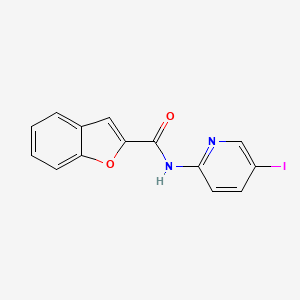 N-(5-iodopyridin-2-yl)-1-benzofuran-2-carboxamide